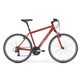 Горный велосипед Merida Crossway 10-V (Men) 2016, Вариант УТ-00037281: Рама: 52 (Рост: 178 - 185см), Цвет: матовый красный , изображение  - НаВелосипеде.рф