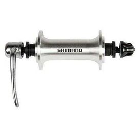 Велосипедная втулка Shimano TX500, передняя, 32 отверстий, v-brake, серебристый, EHBTX500BAS, изображение  - НаВелосипеде.рф