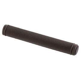Грипсы велосипедные VELO VLG-520-1, 130 мм, Kraton, с заглушками, черные, VLG-520-1, изображение  - НаВелосипеде.рф