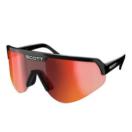 Очки велосипедные Scott SportShields 60th black / red chrome, 270938-0001, изображение  - НаВелосипеде.рф