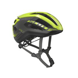 Шлем велосипедный Scott Centric PLUS yellow RC/dark grey, 250023-6176, Вариант УТ-00141575: Размер: M (55-59), изображение  - НаВелосипеде.рф
