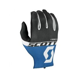 Велоперчатки Scott RC Team LF Glove, длинные пальцы, black/empire blue, 2016, 241689-5099, Вариант УТ-00142870: Размер: M, изображение  - НаВелосипеде.рф