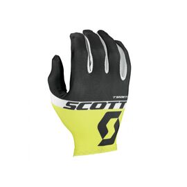 Велоперчатки Scott RC Team LF Glove, длинные пальцы, black/sulphur yellow, 2016, 241689-5024, Вариант УТ-00142865: Размер: M, изображение  - НаВелосипеде.рф
