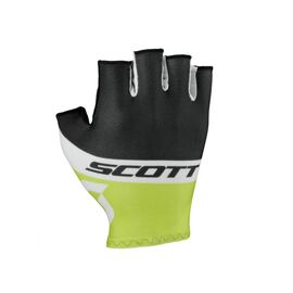 Велоперчатки Scott RC Team SF Glove, black/macaw green, 2016, 241688-5100, Вариант УТ-00142863: Размер: S, изображение  - НаВелосипеде.рф