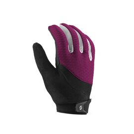 Велоперчатки Scott Essential LF Womens Glove, длинные пальцы, black/plum violet, 2016, 241699-5451, Вариант УТ-00142897: Размер: M, изображение  - НаВелосипеде.рф