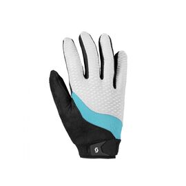 Велоперчатки Scott Essential LF Womens Glove, white/blue atoll, 2016, 241699-4718, Вариант УТ-00142892: Размер: M, изображение  - НаВелосипеде.рф
