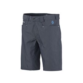 Шорты велосипедные женские Scott Denim navy blue stretch denim, свободные, 241789-5079, Вариант УТ-00142931: Размер: S, изображение  - НаВелосипеде.рф