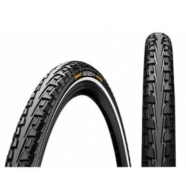 Покрышка велосипедная Continental RIDE Tour, 28"x1.75, 47-622, Reflex, 180TPI, Extra Puncture Belt, черная, 101160, изображение  - НаВелосипеде.рф