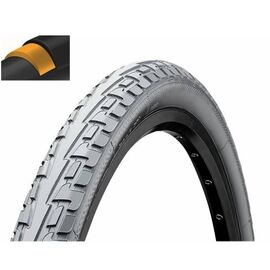 Покрышка велосипедная Continental RIDE Tour, 28"x1.75", 47-622, 180TPI, Extra Puncture Belt, серая, 101185, изображение  - НаВелосипеде.рф