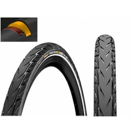 Покрышка велосипедная Continental CONTACT Plus City 28"x 1.75", 47-622, Reflex, 3/180TPI, SafetyPlusBreaker, E50, 101343, изображение  - НаВелосипеде.рф