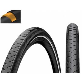 Покрышка велосипедная Continental RIDE Classic 28"x1.6", 42-622, Reflex, 3/180TPI, Extra Puncture Belt, черная, 101543, изображение  - НаВелосипеде.рф