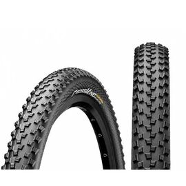 Покрышка велосипедная Continental Cross King II 2.2, 26"x2.2", складная, 3/180TPI, Performance, черная, 150303, изображение  - НаВелосипеде.рф