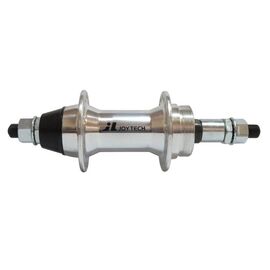 Велосипедная втулка JOY TECH, задняя, под трещотку, V-brake, 36H, на гайках, серебристая, 754DSE-36H, изображение  - НаВелосипеде.рф