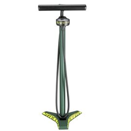 Напольный велонасос Syncros Vernon 2.0HV dark ivy green, 2.8 bar, сталь, 265589-5808, изображение  - НаВелосипеде.рф