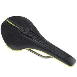 Седло велосипедное Syncros XR1.5 black/sulphur yellow narrow, полиуретан, 238583-5024, изображение  - НаВелосипеде.рф