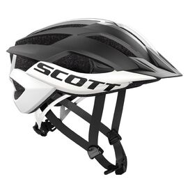 Шлем велосипедный Scott Arx MTB Plus black/white, 241251-1007, Вариант УТ-00141554: Размер: М, изображение  - НаВелосипеде.рф