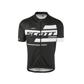 Велофутболка Scott RC Team 10, короткий рукав, black/white, 250255-1007, Вариант УТ-00143043: Размер: S, изображение  - НаВелосипеде.рф