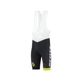 Шорты велосипедные Scott RC Pro black/sulphur yellow, 241718-5024, Вариант УТ-00142898: Размер: S, изображение  - НаВелосипеде.рф