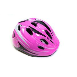 Шлем вело детский, розовый, размер S (48-54 см), HT-D003 PINK - S, изображение  - НаВелосипеде.рф