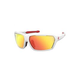 Очки велосипедные SCOTT Vector, white/red red chrome amplifier, 250514-1030009, изображение  - НаВелосипеде.рф
