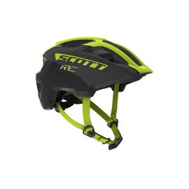 Шлем велосипедный SCOTT Spunto Junior black/yellow RC onesize, 50-56 см, 2019, 270112-4330, изображение  - НаВелосипеде.рф