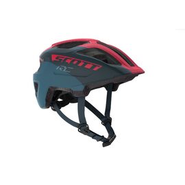 Шлем велосипедный SCOTT Spunto Junior dark blue/pink RC onesize, 50-56 см, 2019, 270112-6162, изображение  - НаВелосипеде.рф