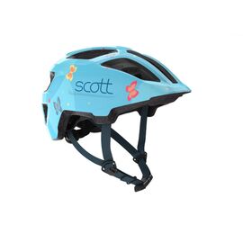 Шлем велосипедный SCOTT Spunto Kid light blue onesize, 50-56 см, 2019, 270115-0085, изображение  - НаВелосипеде.рф