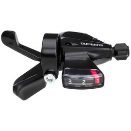 Шифтер SHIMANO ALTUS ASLM310LBC, левый, 3-передачи, 2-8045, изображение  - НаВелосипеде.рф