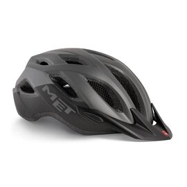 Велошлем Met Crossover Grey/Black, 3HM109M0GR1, Вариант УТ-00140979: Размер: M (52-59 см), изображение  - НаВелосипеде.рф