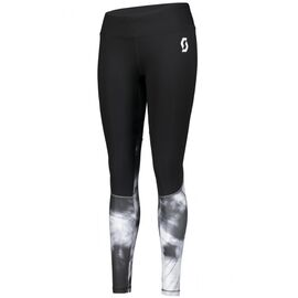 Рейтузы велосипедные женские SCOTT Kinabalu Run black/white, 270189-1007, Вариант УТ-00142445: Размер: L, изображение  - НаВелосипеде.рф