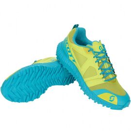 Велотуфли женские SCOTT Kinabalu yellow/blue, 2019, 265974-1300, Вариант УТ-00142264: Размер: 9(40,5), изображение  - НаВелосипеде.рф