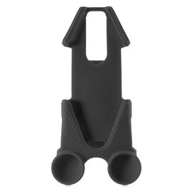 Держатель для смартфона Bone Collection BIKE TIE SPEAKER, силикон, на руль, 4.0'-6.3', черный, 07-173010, изображение  - НаВелосипеде.рф