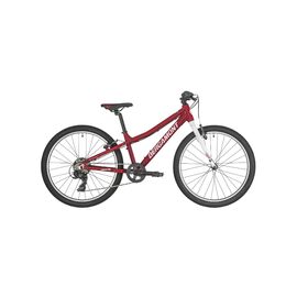 Подростковый велосипед Bergamont Revox Lite 24" 2019, Вариант УТ-00153443: Рама: 31 (130-145см), Цвет: красный/белый/черный(блестящий), изображение  - НаВелосипеде.рф