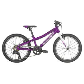 Детский велосипед Bergamont Bergamonster Girl 20" 2019, Вариант УТ-00153275: Рама: 26 (Рост: 120-130 см), Цвет: фиолетовый/белый, изображение  - НаВелосипеде.рф