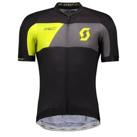 Веломайка SCOTT RC Premium Pro Tec, короткий рукав, black/sulphur yellow, 2018, 264816-5024, Вариант УТ-00142490: Размер: M, изображение  - НаВелосипеде.рф