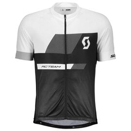 Веломайка SCOTT RC Team 10, короткий рукав, black/white, 2018, 264830-1007, Вариант УТ-00142518: Размер: L, изображение  - НаВелосипеде.рф