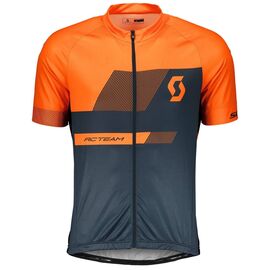Веломайка SCOTT RC Team 10, короткий рукав, nightfall blue/mandarin orange, 2018, 264830-5817, Вариант УТ-00142519: Размер: L, изображение  - НаВелосипеде.рф