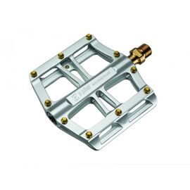 Педали вело Z PLUS, DH/BMX/Fix-gear, магниевый сплав, сменные стальные пины, промподшипники, 100х105х18,5 мм, Z-1303, изображение  - НаВелосипеде.рф