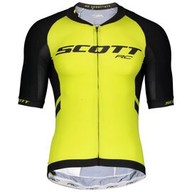 Веломайка SCOTT RC Premium ITD, короткий рукав, sulphur yellow/black (Сульфур Желтый/Черный), 2019, 270441-5083, Вариант УТ-00142815: Размер: M, изображение  - НаВелосипеде.рф