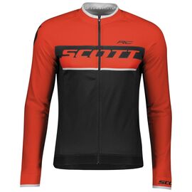 Веломайка (теплая) SCOTT RC AS, длинный рукав, black/fiery red, 2019, 267532-3176, Вариант УТ-00142771: Размер: M, изображение  - НаВелосипеде.рф