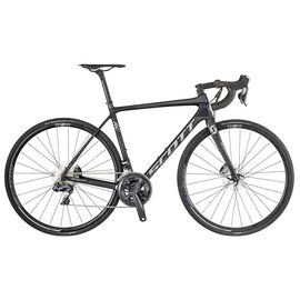 Шоссейный велосипед SCOTT Addict RC 15 disc, 28", 2018, 265346, Вариант УТ-00143327: Рама: M 54 cm (Рост: 170 - 178 cm), Цвет: черный , изображение  - НаВелосипеде.рф