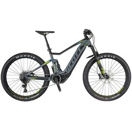 Электровелосипед SCOTT E-Spark 720, 27,5", 2018, Вариант УТ-00143332: Рама: M (Рост: 175 - 180 cm), Цвет: черный, изображение  - НаВелосипеде.рф