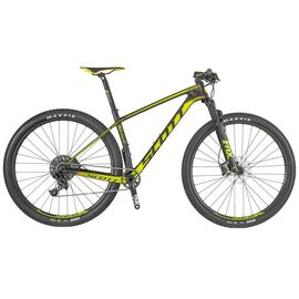 Горный велосипед SCOTT Scale 930, 29", 2018, Вариант УТ-00143305: Рама: M (Рост: 175 - 180 cm), Цвет: черно-желтый, изображение  - НаВелосипеде.рф