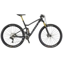 Двухподвесный велосипед SCOTT Spark 900 Premium, 29", 2018, Вариант УТ-00143312: Рама: S (Рост: 165 - 170 cm), Цвет: черный, изображение  - НаВелосипеде.рф
