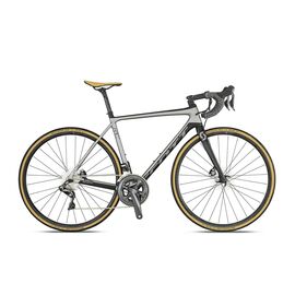 Шоссейный велосипед Scott Addict RC 15 Disc 28" 2019, Вариант УТ-00143421: Рама: L / 56 (Рост: 177–188 см), Цвет: серый, изображение  - НаВелосипеде.рф