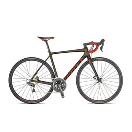 Шоссейный велосипед Scott Addict RC 20 Disc 28" 2019, Вариант УТ-00143422: Рама: S / 52 (Рост: 162–173 см), Цвет: коричневый, изображение  - НаВелосипеде.рф