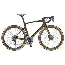 Шоссейный велосипед Scott Foil Premium disc 28" 2019, Вариант УТ-00143403: Рама: L / 56 (Рост: 177–188 см), Цвет: зеленый, изображение  - НаВелосипеде.рф