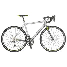 Шоссейный велосипед Scott Speedster 30 28" 2019, Вариант УТ-00143442: Рама: L / 56 (Рост: 177–188 см), Цвет: серый, изображение  - НаВелосипеде.рф
