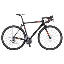 Шоссейный велосипед Scott Addict SL 28" 2016, Вариант УТ-00143479: Размер L / 560 (Рекомендуемый рост 177–188 (± 1 см), Цвет: черный, изображение  - НаВелосипеде.рф
