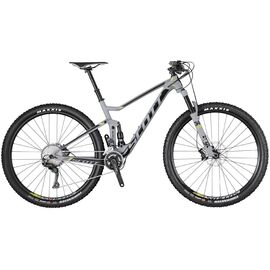 Двухподвесный велосипед Scott Spark 940 29" 2017, Вариант УТ-00143501: Размер L / 560 (Рекомендуемый рост 177–188 (± 1 см), Цвет: серый, изображение  - НаВелосипеде.рф